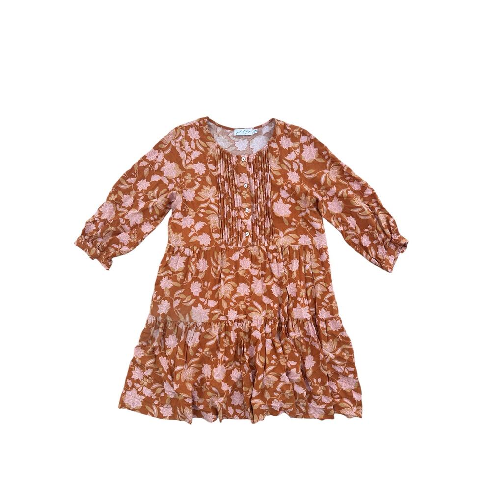 Bohemian flowy short dress petal pup 2 XS comfort summer sun country western